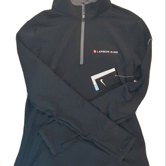 Nike Golf Women’s  Long Sleeve  Pullover Size Medium Black 1/4 Zip - Picture 3 of 6